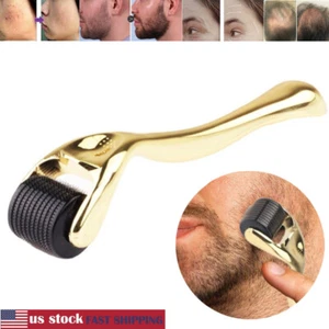 0.50MM Beard Derma 540 Titanium Premium Micro Roller For Acne Scars Hair Loss - Picture 1 of 10