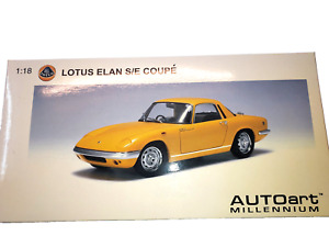 Lotus Elan S/E Coupe  gelb AUTOart 75352 1:18 Neu OVP