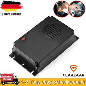 Marderschreck Marderschutz Auto Marderabwehr mit Ultraschall Batterie Schwarz - Bild 1 von 11