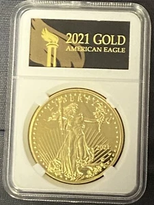 2021 $50 Gold American Eagle Copy Coin - Picture 1 of 2