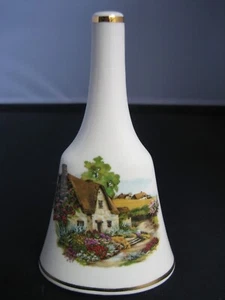 PRINKNASH POTTERY GLOUCESTER ENGLAND dinner bell RARE - Picture 1 of 6