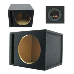 Single 12" Ported Subwoofer Enclosure Car Audio Box MDF - Picture 1 of 1