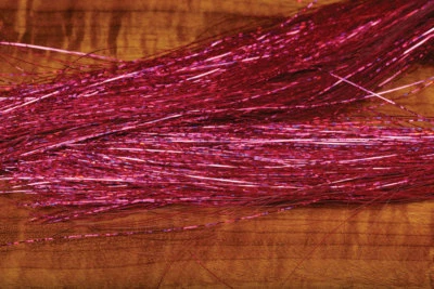 Hareline Dubbin Alaskan Fucsia Haze Holográfico Flash Mosca Material de Atado - FHZ Foto 1 de 2