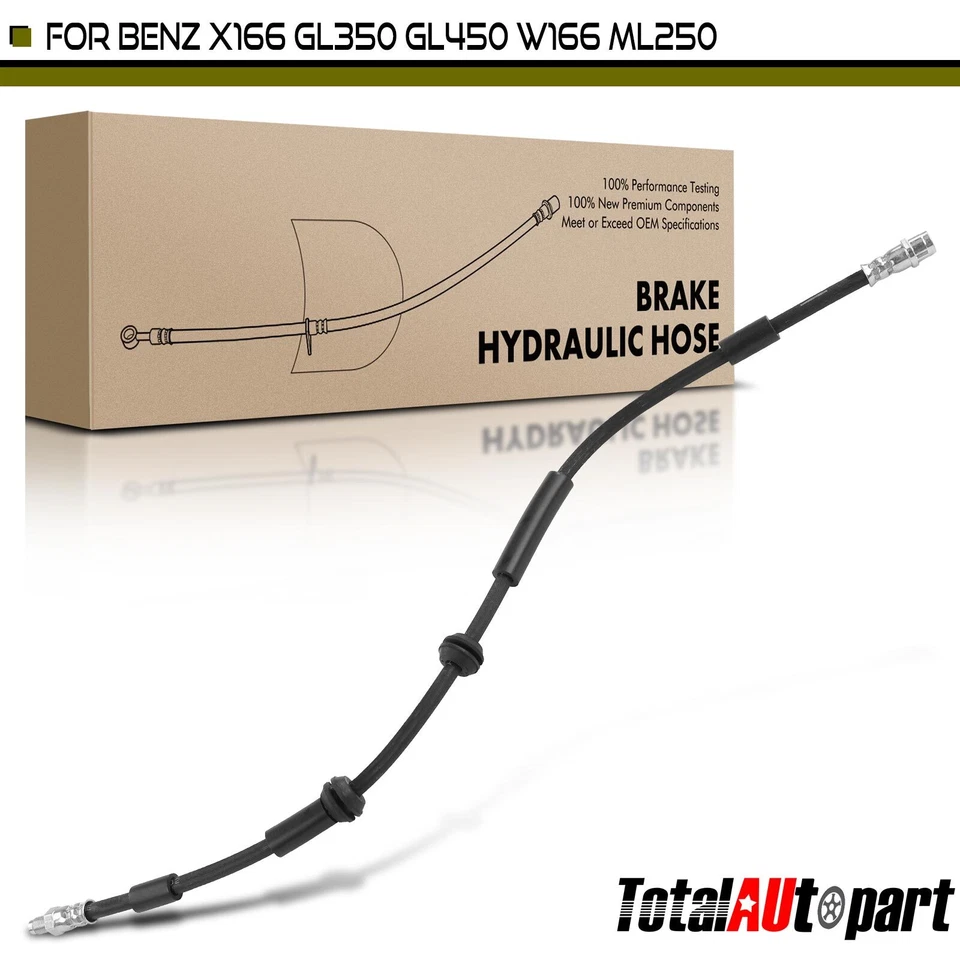 Manguera hidráulica de freno delantera Mercedes-Benz X166 GL350 W166 GL63 AMG GLE350d Foto 1 de 4