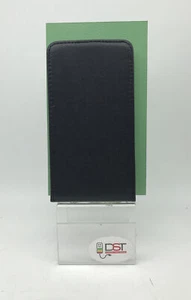 Cover Case FLIP Verticale per Samsung Galaxy Note 8 Pelle Nera - Foto 1 di 4