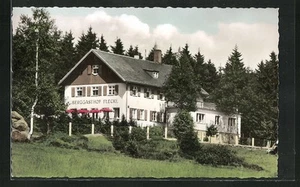 AK Ochsenkopf / Fichtelgebirge, Cafe und Pension Berggasthof Fleckl - Bild 1 von 2