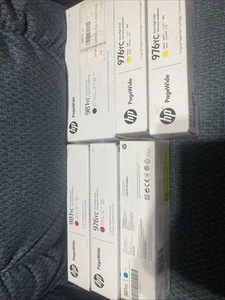 Lots Of HP 981YC, Black, Yellow, Cyan, Blue Ink PageWide - Picture 1 of 5