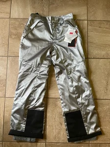 Spyder Ski Pants Girls 16 Vixen Silver Insulated Waterproof Skiing Youth - Picture 1 of 15