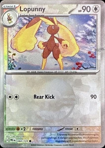 Pokemon TCG Lopunny (Poke Ball Pattern) 084/131 SV: Prismatic Evolutions Common - Picture 1 of 1