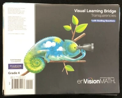 4th - enVision Math VISUAL LEARNING BRIDGE TRANSPARENCIES with Guiding Questions - Image 1 of 4