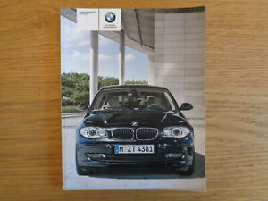BMW 1 Series Owners Handbook/Manual 04-11