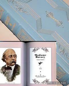 Madame Bovary Gustave Flaubert Easton Press leather gilt 1975 HC 375 pp - Foto 1 di 14