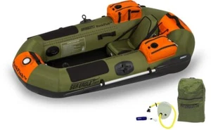 New Sea Eagle PF7K_P Packfish Inflatable Pro Fishing Boat w/ Wood Floor Package - Picture 1 of 3