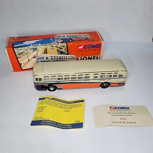 Lionel City GM 4507 Coach by Corgi Classics-w/Box-LTD ED w/Cert READ