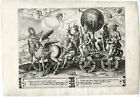 Antique Master Print-PERSONIFICATIONS-TRIUMPH-WORLD-Cort-Van Heemskerck-1564