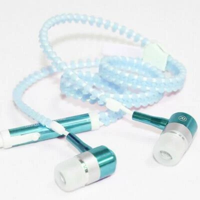 Glowing Zipper Earphones - Image 1 of 4