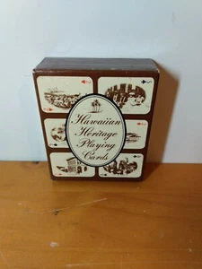 1982 HAWAIIAN HERITAGE Playing Cards Deck Hawaii History Illustrations Photos - Picture 1 of 11