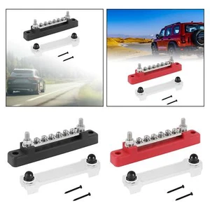 6 Terminal Bus Bars Power Distribution Block for Automotive Ships Truck - Picture 1 of 12