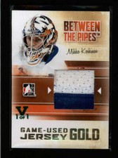 MIKKO KOSKINEN 2010/11 ITG BETWEEN THE PIPES JERSEY PATCH VAULT 1/1 AX3925