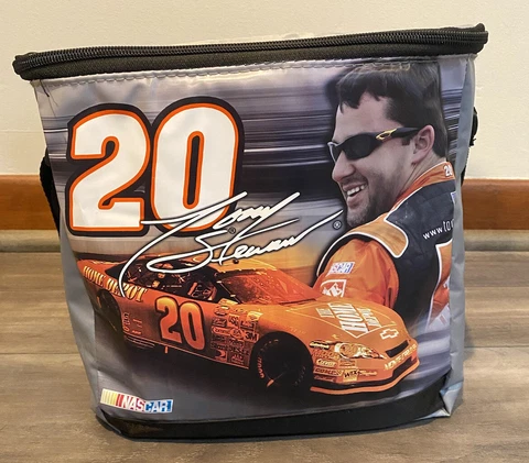 NASCAR Tony Stewart #20 Track Legal Insulated Cooler Bag. Vintage RARE Cover