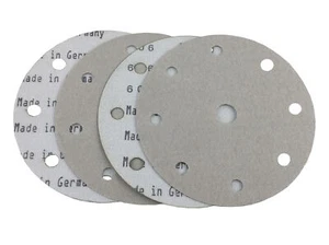 6" X 9 Hole Platinum Film Hook and Loop Grip Sanding Discs (50 Pack, 1200 Grit) - Picture 1 of 3