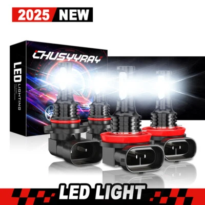 For Ford Transit-150/ 250/ 350 2015-2018 2019 Combo LED Faros delanteros Hi / Lo - Image 1 of 4