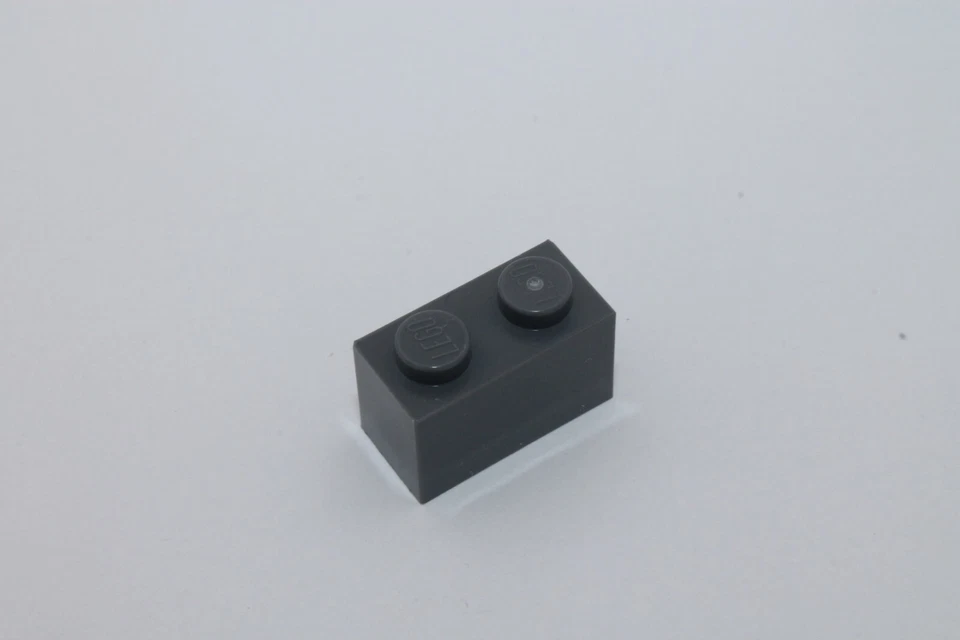 Lego 10x Basic Steine 1x2 bricks 3004 dunkelgrau dark bluish gray - Bild 1 von 1