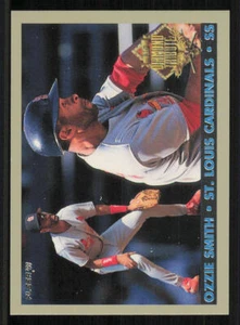 1993 Fleer Final Edition Diamond Tribute #8 Ozzie Smith - Picture 1 of 2
