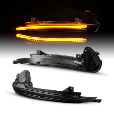 Specchietto retrovisore led frecce esterno fumo per Audi A6 (C7 4G) 11-18 specchietto retrovisore esterno - Immagine 1 di 4
