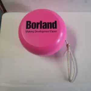 Borland Promotional Yo-Yo Pink Composite Body - Picture 1 of 4