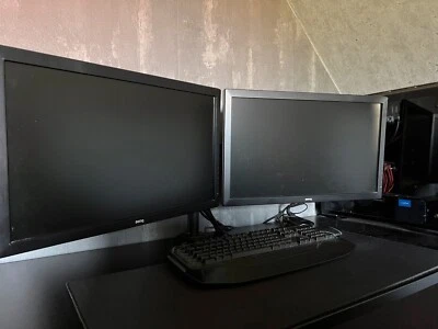 Gaming PC Kompett Set   2 Monitore   Tastatur   Maus - Bild 1 von 4