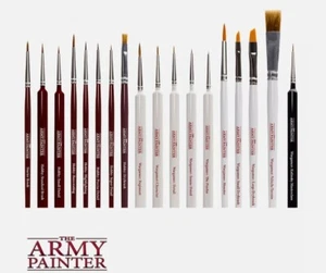 The Army Painter, Brush Assortment, DETAIL, BASECOAT, DRYBRUSH & MASTERCLASS - Picture 1 of 16