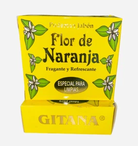 GITANA JABÓN Flor de Naranja Para Limpias, Curaciones y Trabajos Espirituales. - Imagen 1 de 2