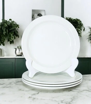 4 Midwinter LTD STONEHENGE WHITE Wedgwood Group Bread & Butter Plates NEW