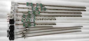 Kit de tornillo de bola HGR20-500/1600/2000 mm riel lineal y RM2010-500/1600/2000/2000 mm y BF/BK - Imagen 1 de 9