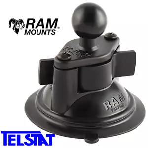 RAM Mount Heavy Duty Windscreen Suction Cup Base - RAM-B-224-1U - Twist Lock - Picture 1 of 2