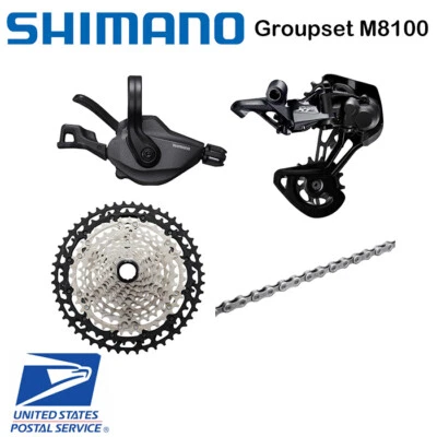 Shimano Deore XT M8100 12 speed Upgrade Drivetrain Groupset 11-50t - Image 1 of 4