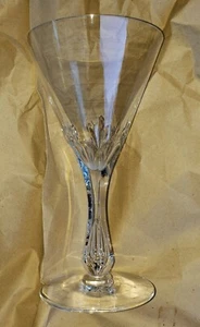 Seneca Maytime Crystal 6 7/8 Water Goblet Teardrop Stem Replacement - Picture 1 of 2