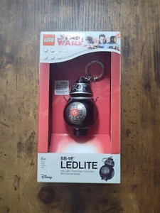 Neu offene Box LEGO Star Wars BB-9E LED Schlüssellicht Schlüsselanhänger schwarz/weiß/silber - Bild 1 von 3