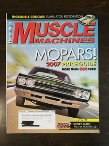 Muscle Machines June 2007 1966 Ford GT40 Mk II  1968 Plymouth GTX  1970 Cougar - Picture 1 of 2
