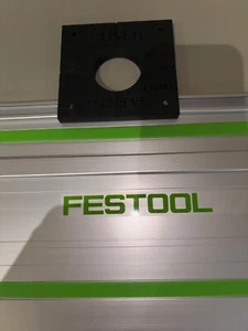 Bosch PR20EVS Trim Router Plunge Base Guide Rail Adapter to Festool Track - Picture 1 of 7