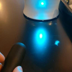 Waterprof Cyan-Blue Ray Portable Laser Pointer 488nm /Laser Torch /5M Flashlight - Picture 1 of 8