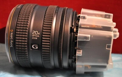 Sony Lente G 20x 1.6/4.1-82 Videocámara Lente Batería ASSY para Sony PXW-Z100 Foto 1 de 4