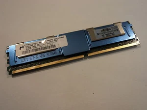 HP Micron RAM 512MB 1Rx8PC2-5300F 667MHZ MT9HTF6472FY-667B4D3 - Picture 1 of 1