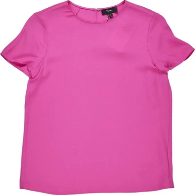 Camiseta de seda Theory Clavel Foto 1 de 3