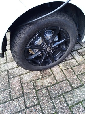 Winter Kompletträder Satz Smart 453eq, Winterreifen Fulda Alu Alufelgen forfour - Bild 1 von 4