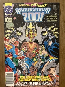 Lote de 4 libros de cómics de Armageddon 2001 #1‐2, Inferno #1 y Alien Agenda #1 FN DC - Imagen 1 de 8
