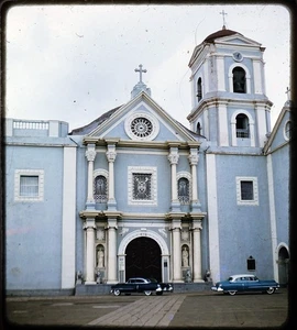 Church Intramuros, Manila, Philippines - 1950s Stereo Realist 3D Slide #1553 - Picture 1 of 3