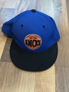 Cappello berretto Mitchell & Ness uomo aderente 7 1/2 blu usato in ottime condizioni - Foto 1 di 5