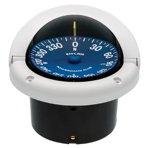 Ritchie SS-1002W SuperSport Compass - Flush Mount - White - Picture 1 of 1